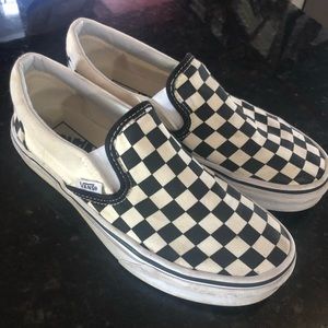 Checkered Vans